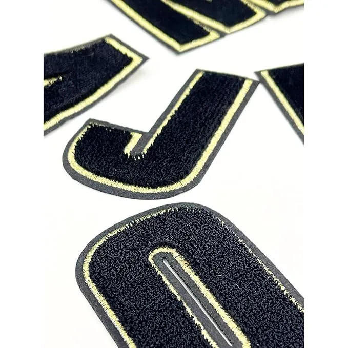 Letter Q Hot fix Or Sew Patch