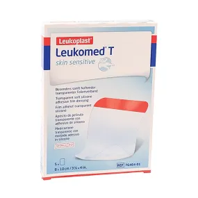 Leukomed T Sensitive 8cm x 10cm 5 Pack