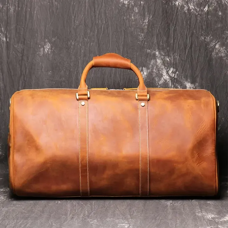 Luxe Leather Duffel