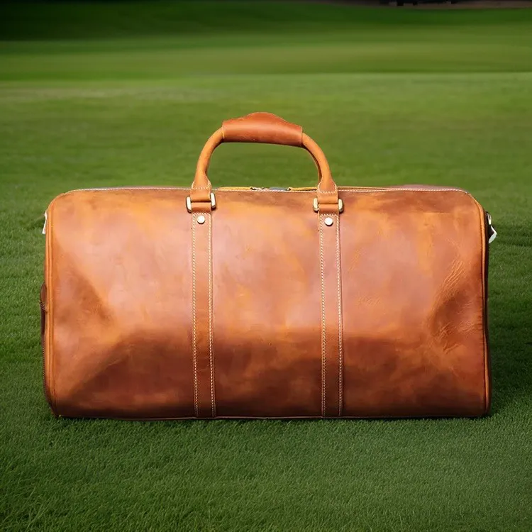 Luxe Leather Duffel