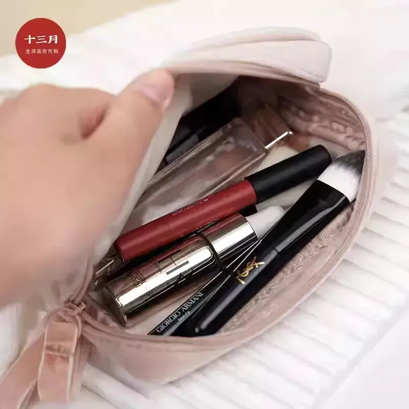 Luxury Big V Cosmetic Bag