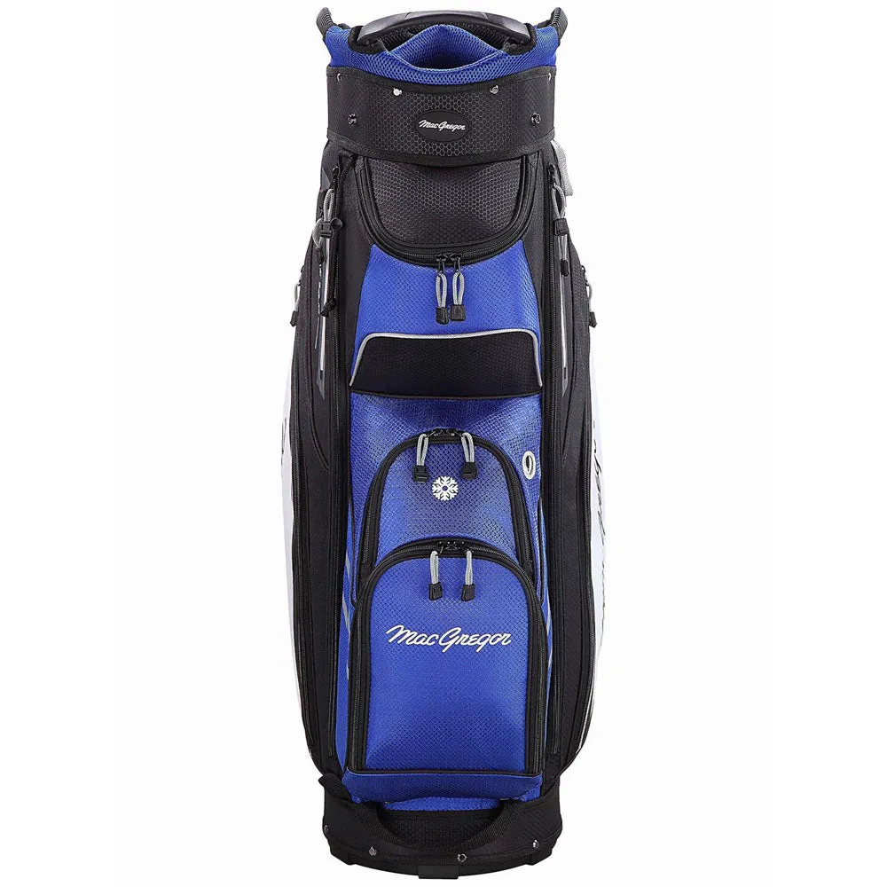 MacGregor Principal 10" Cart Bag - Black/Blue