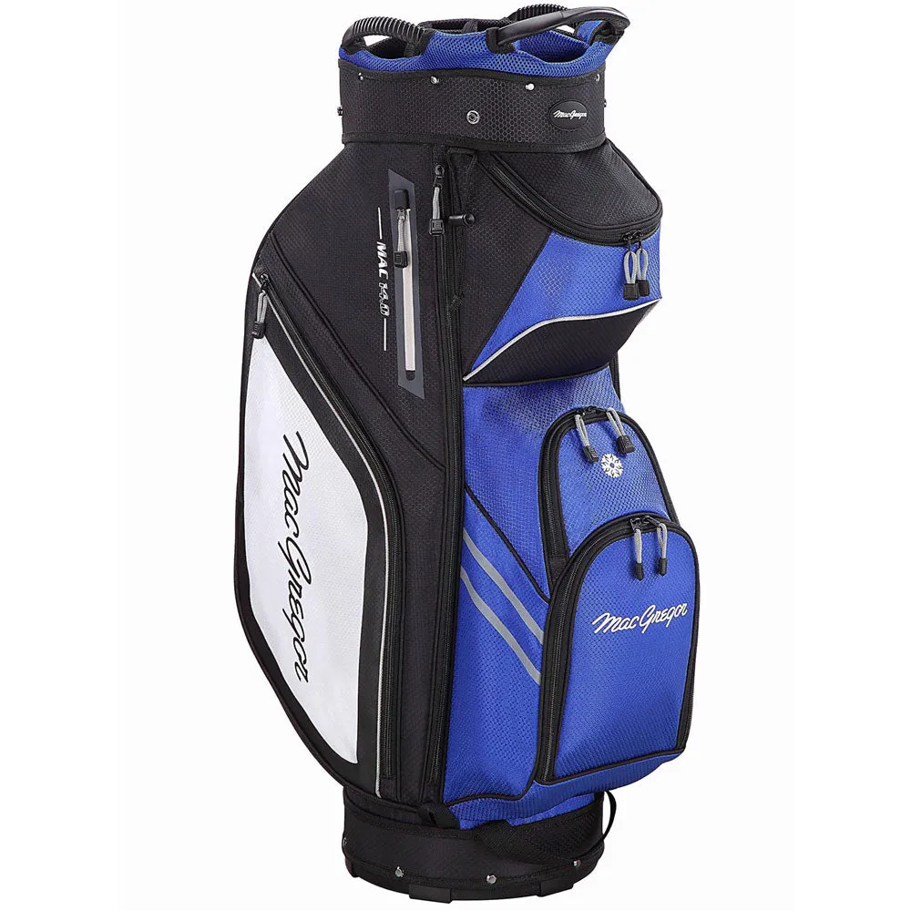 MacGregor Principal 10" Cart Bag - Black/Blue