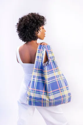 Madras Check | Medium Reusable Bag