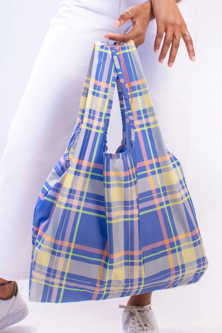 Madras Check | Medium Reusable Bag