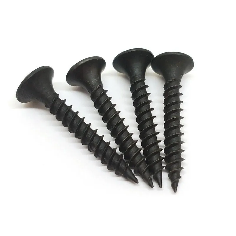 Matte Black Screws (100 pcs)