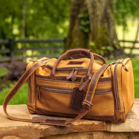 Men's Madison Creek | Weekender Leather Timmed Canvas Duffle Bag