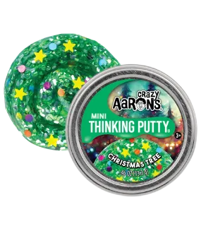 Mini 2" Christmas Tree Thinking Putty