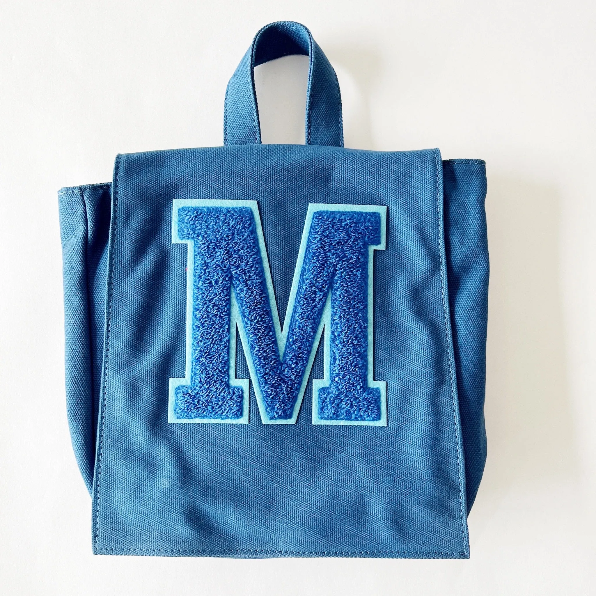 Mini Backpack with Custom Varsity Letter Patch