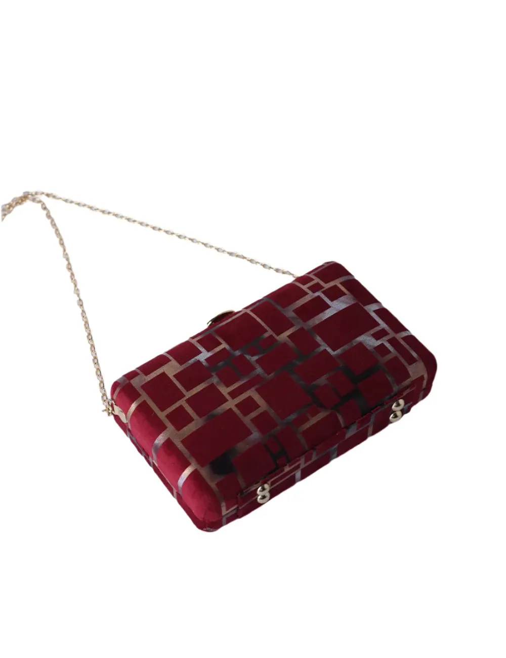 Mosaic Ruby Rendezvous Clutch