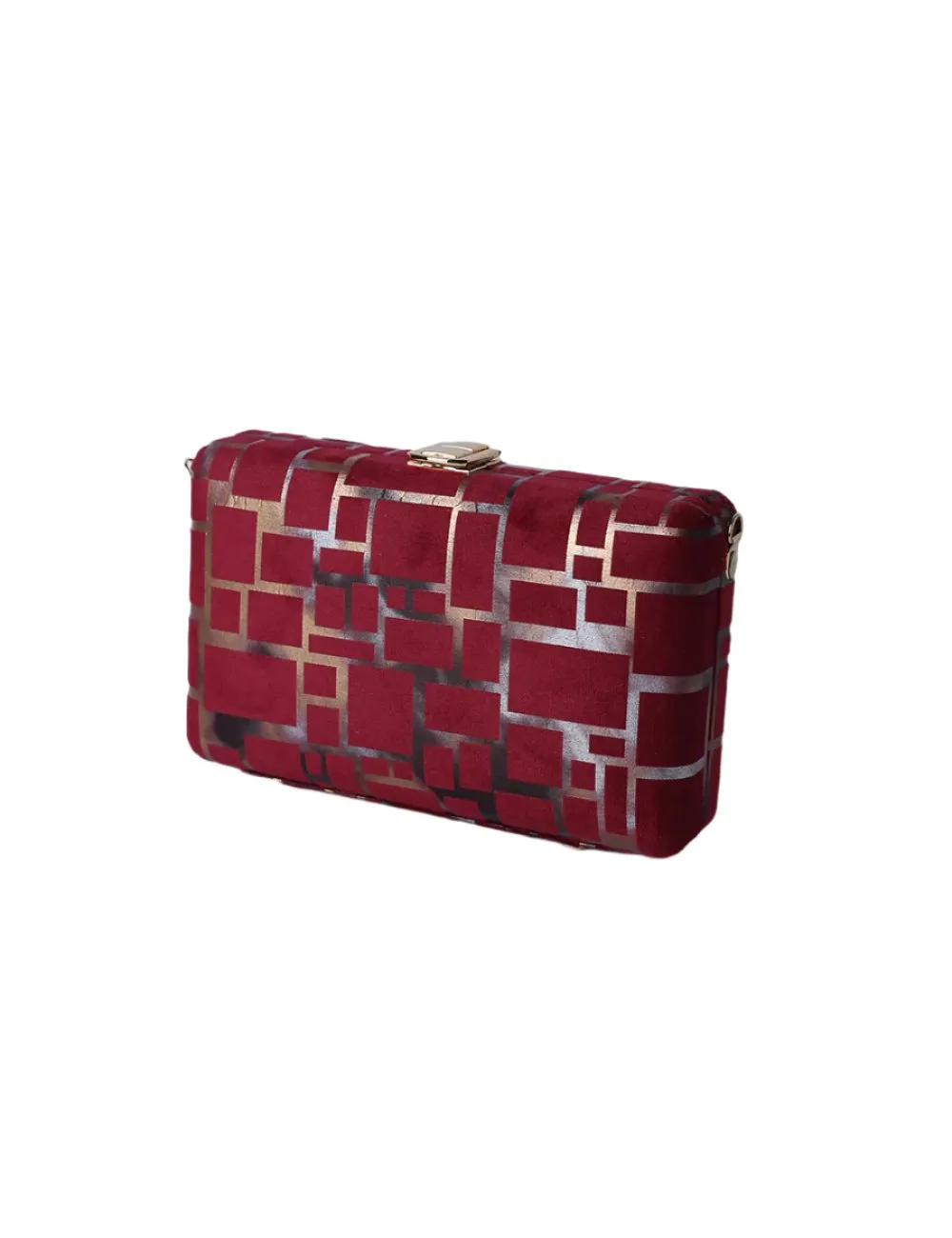 Mosaic Ruby Rendezvous Clutch