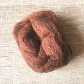 Needle felted wool felting mix nut wool Roving for felting supplies short fabric easy felt