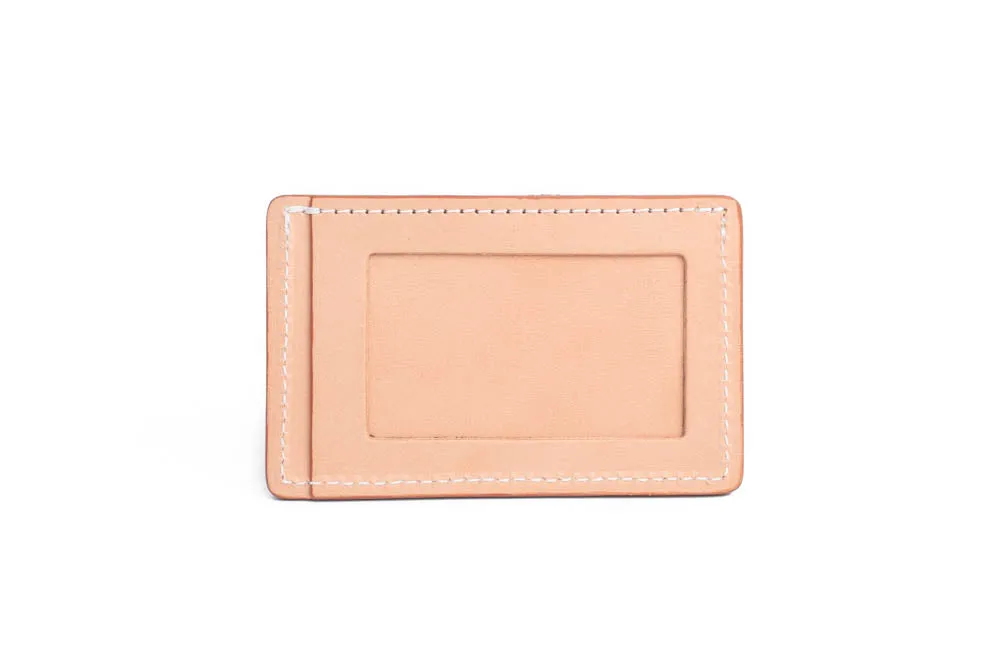 No.54 | 'Natural Oak' Minimalist Leather Wallet