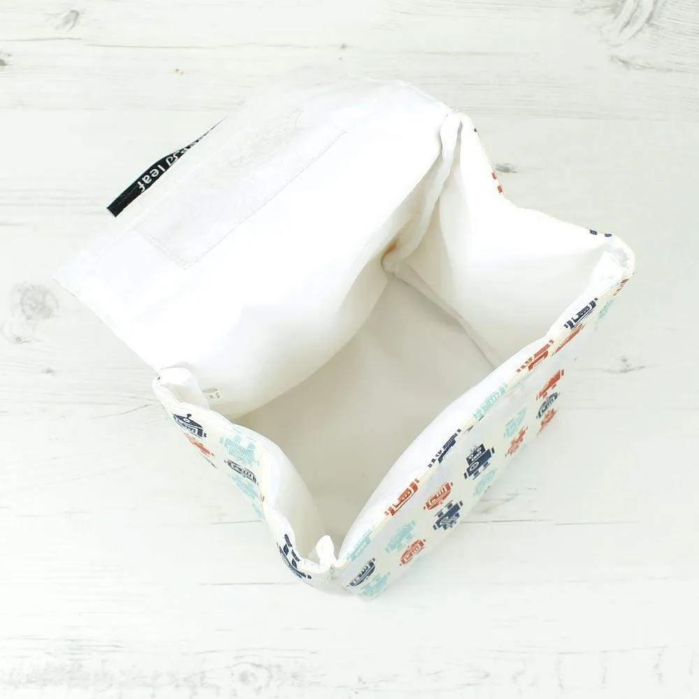 Organic Cotton Insulated Lunch Bag - Keep Leaf