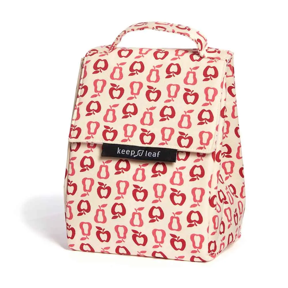 Organic Cotton Insulated Lunch Bag - Keep Leaf