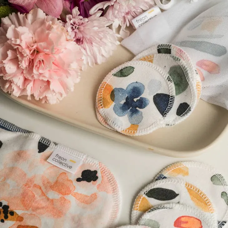 Organic Cotton Rounds - Sierra Florals