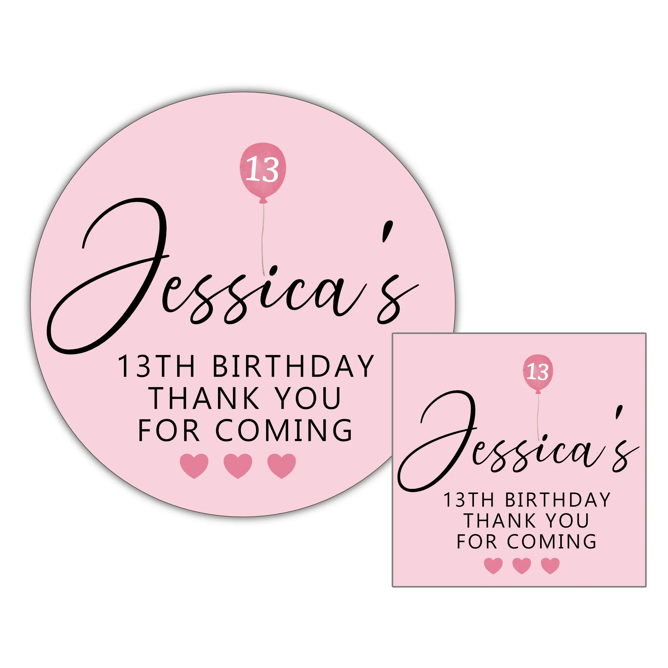 Personalised Birthday Gift Bag For Her Pink