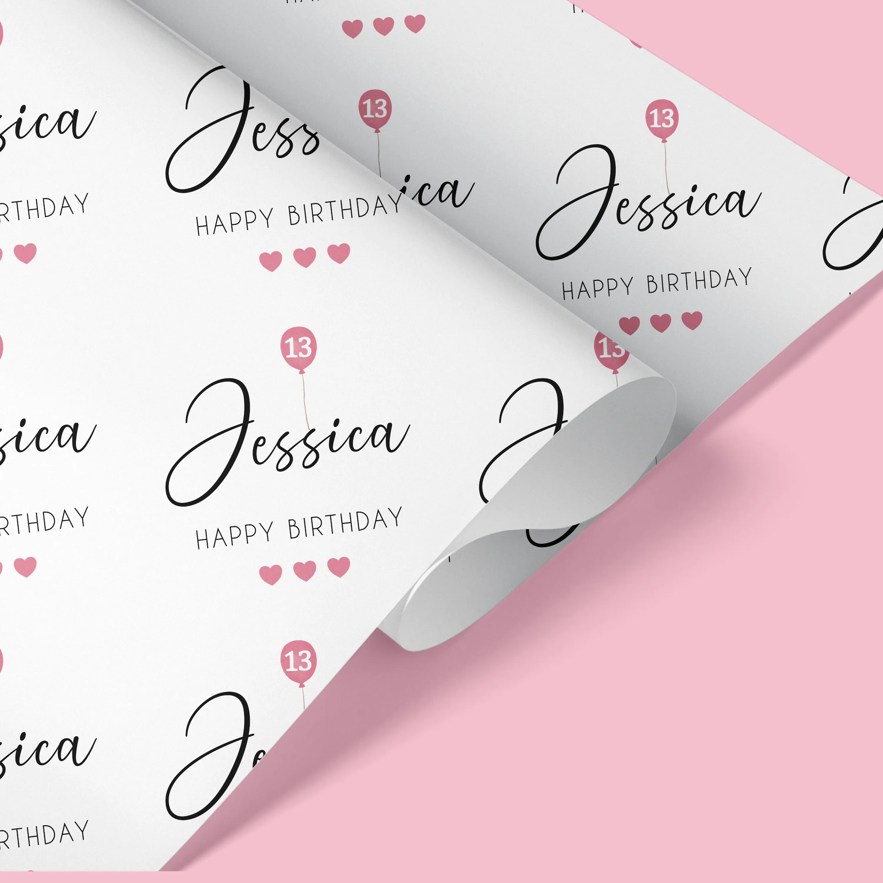 Personalised Birthday Gift Bag For Her Pink