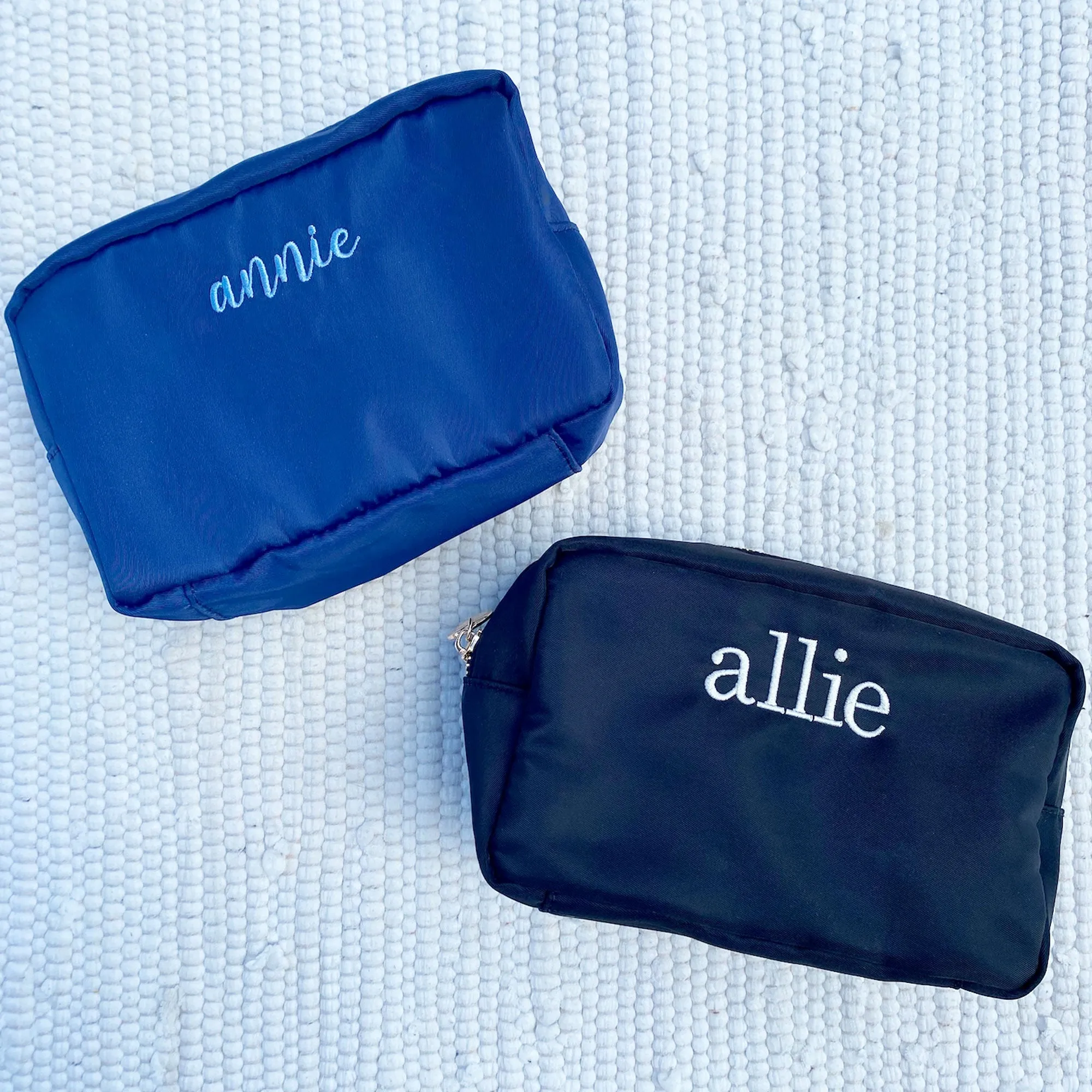 Personalized Nylon Cassie Cosmetic Pouch