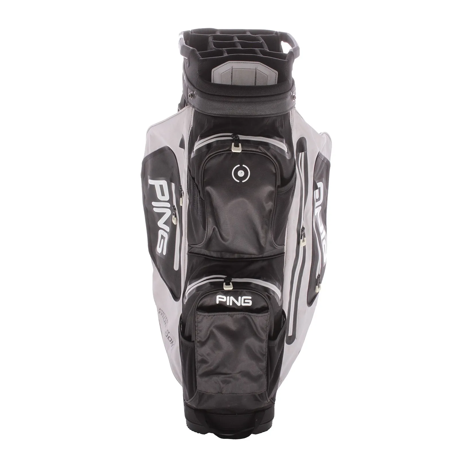 Ping Second Hand Cart Bag - Black/Silver