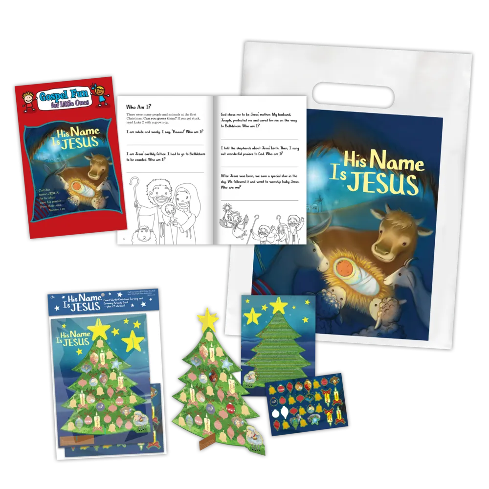 Preschool Family Advent Kit - His Name Is Jesus