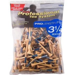 Pride PTS ProLength Wood Golf Tees - 3.25"