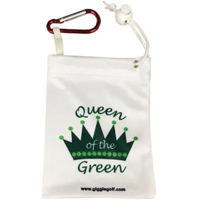 Queen Of The Green Golf Tee Bag