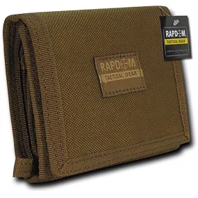 RapDom Tactical Coyote Rugged Tri-Fold Wallet