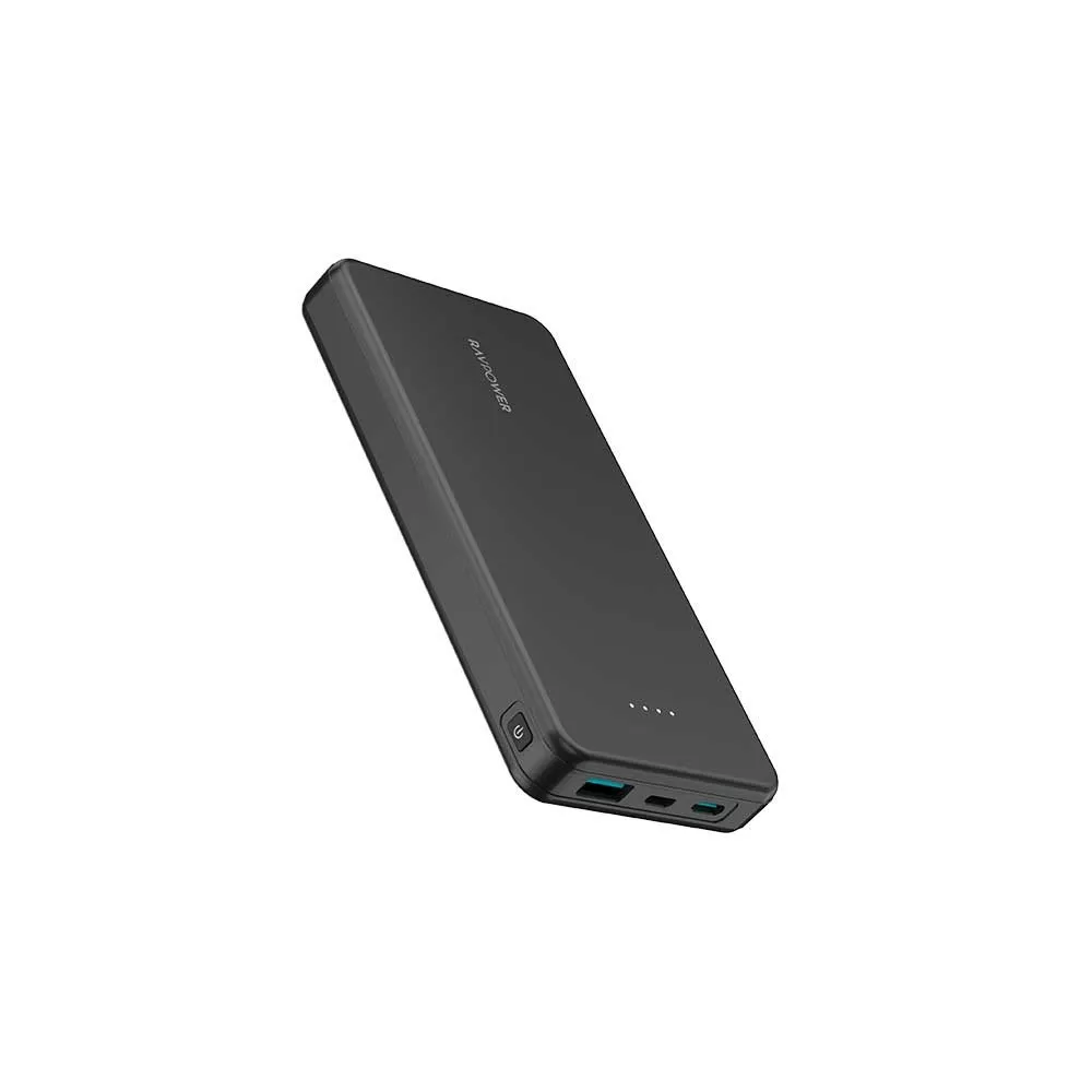 RAVPOWER Pioneer 10000mAh PD 15W 3 Port Power Bank - PB1215