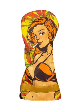 Retro Pin-up Girl Golf Driver Headcover