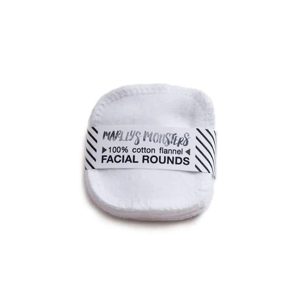 Reusable Facial Rounds, Pack of 20