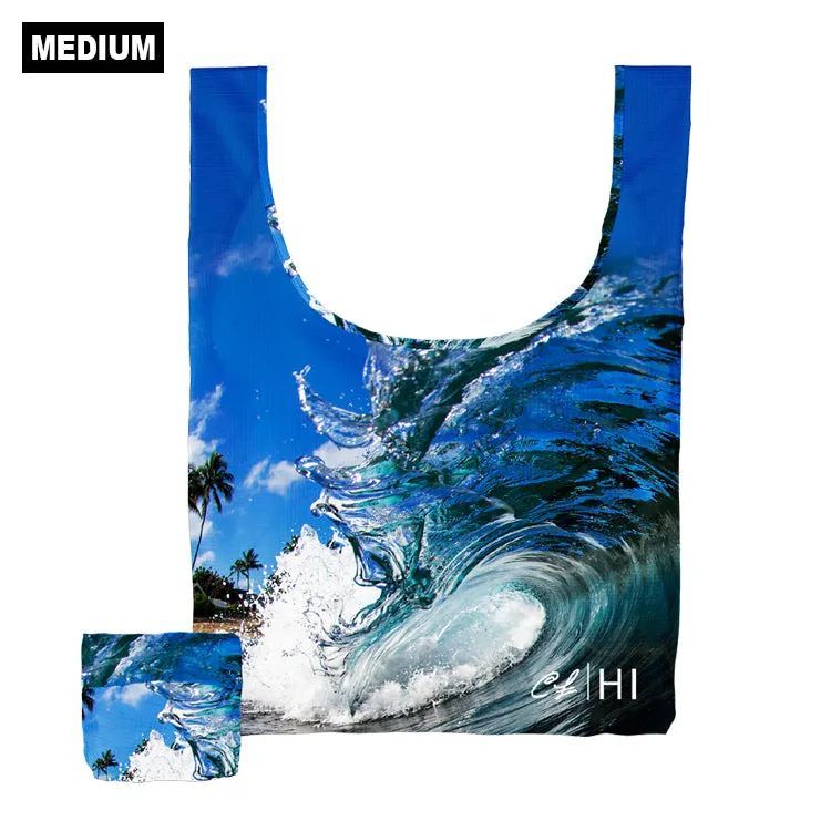 Reusable Tote Bags: Sky Blue