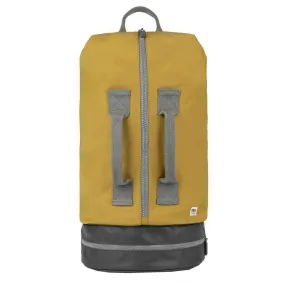 Roka Heathrow Large Recycled Canvas Duffle Bag - Corn Yellow