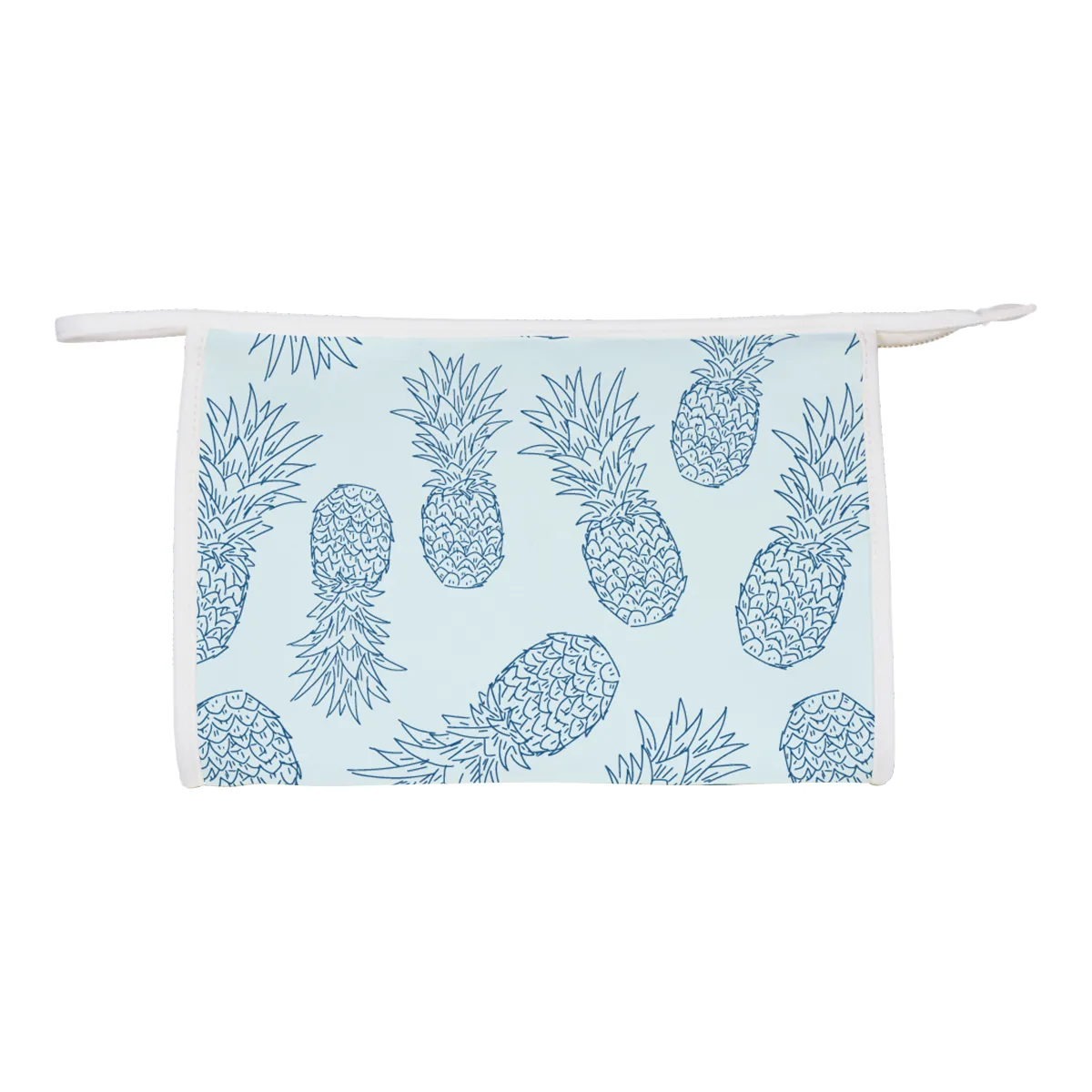 Scattered Pineapples Neoprene Cosmetic Bag