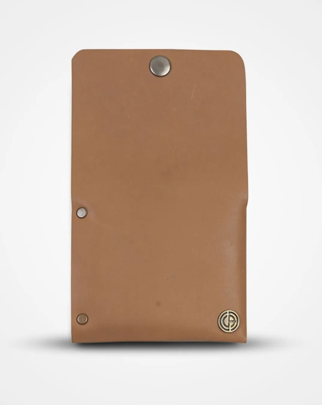 SMOOTH BEIGE NATIVE BATUA - SLIM LEATHER WALLET