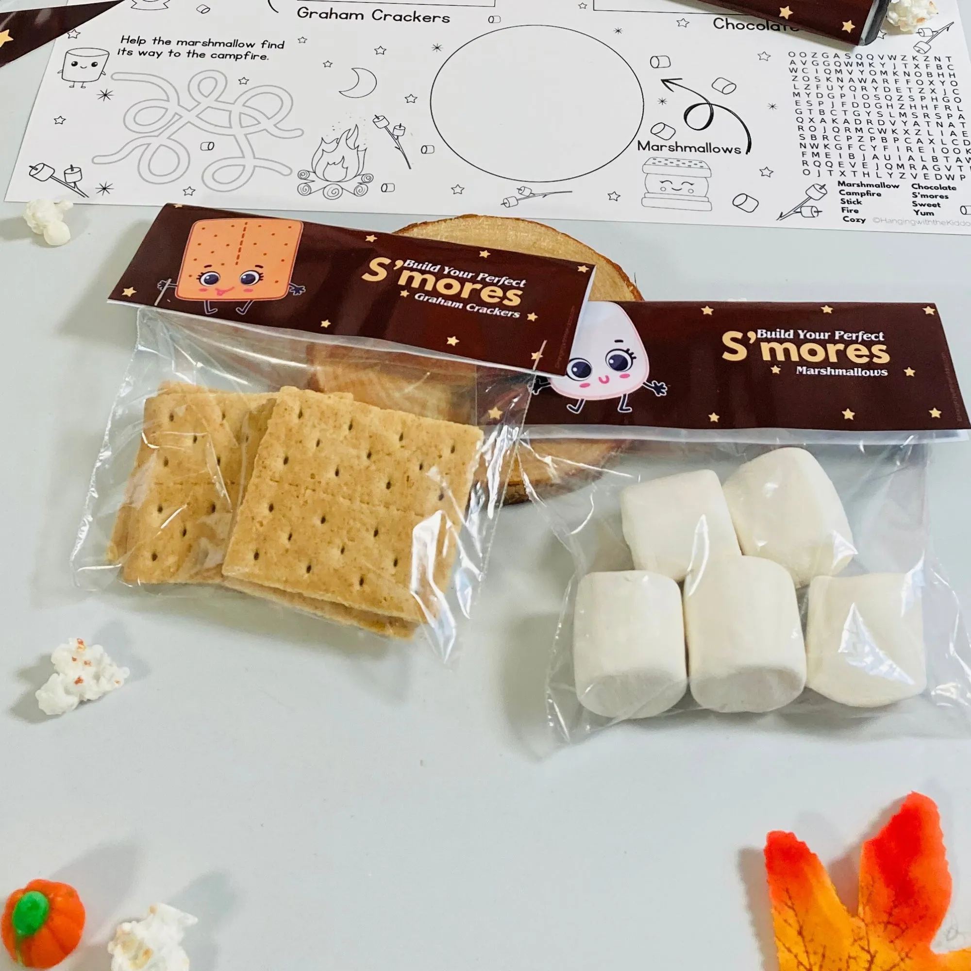 S’mores Treat Bag Toppers