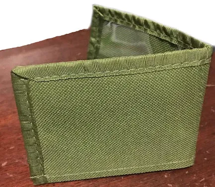 Soldier Wallet-Plain-olive green