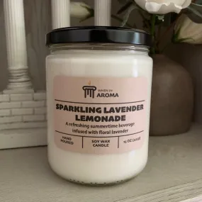 Sparkling Lavender Lemonade Soy Candle