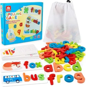 Spelling Learning Toy Wooden ABC