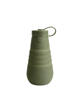 Stojo Collapsible Water Bottle (Moss)