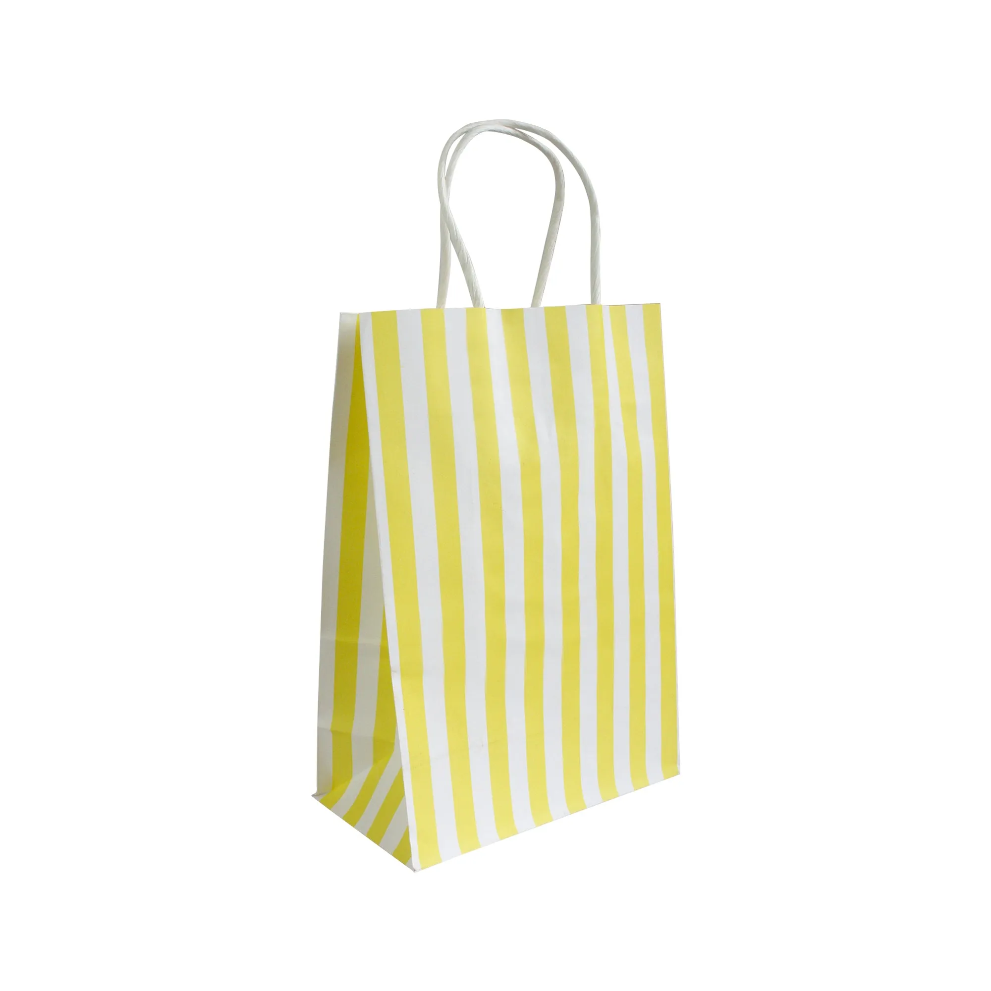 Striped Party Bags - Pack Of 12 (Colours Available)