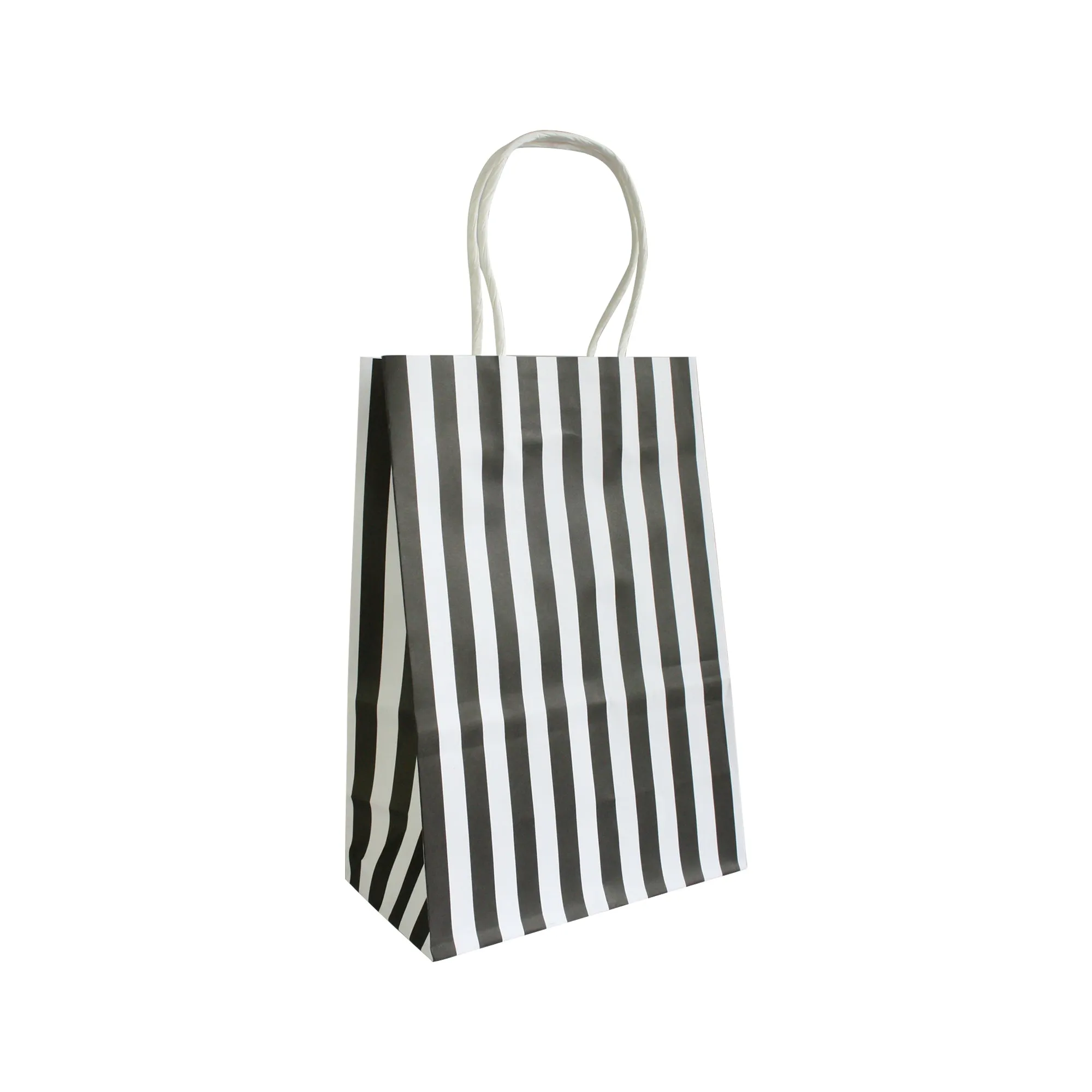 Striped Party Bags - Pack Of 12 (Colours Available)