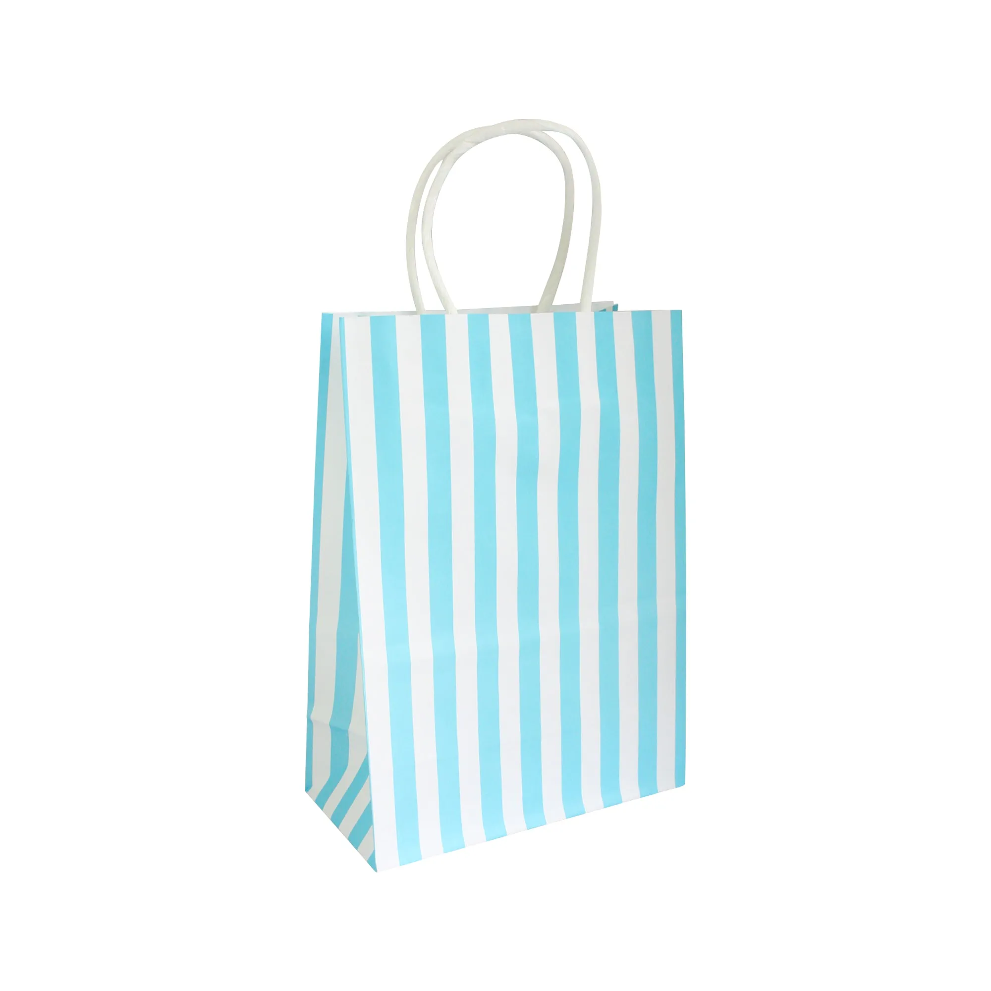 Striped Party Bags - Pack Of 12 (Colours Available)