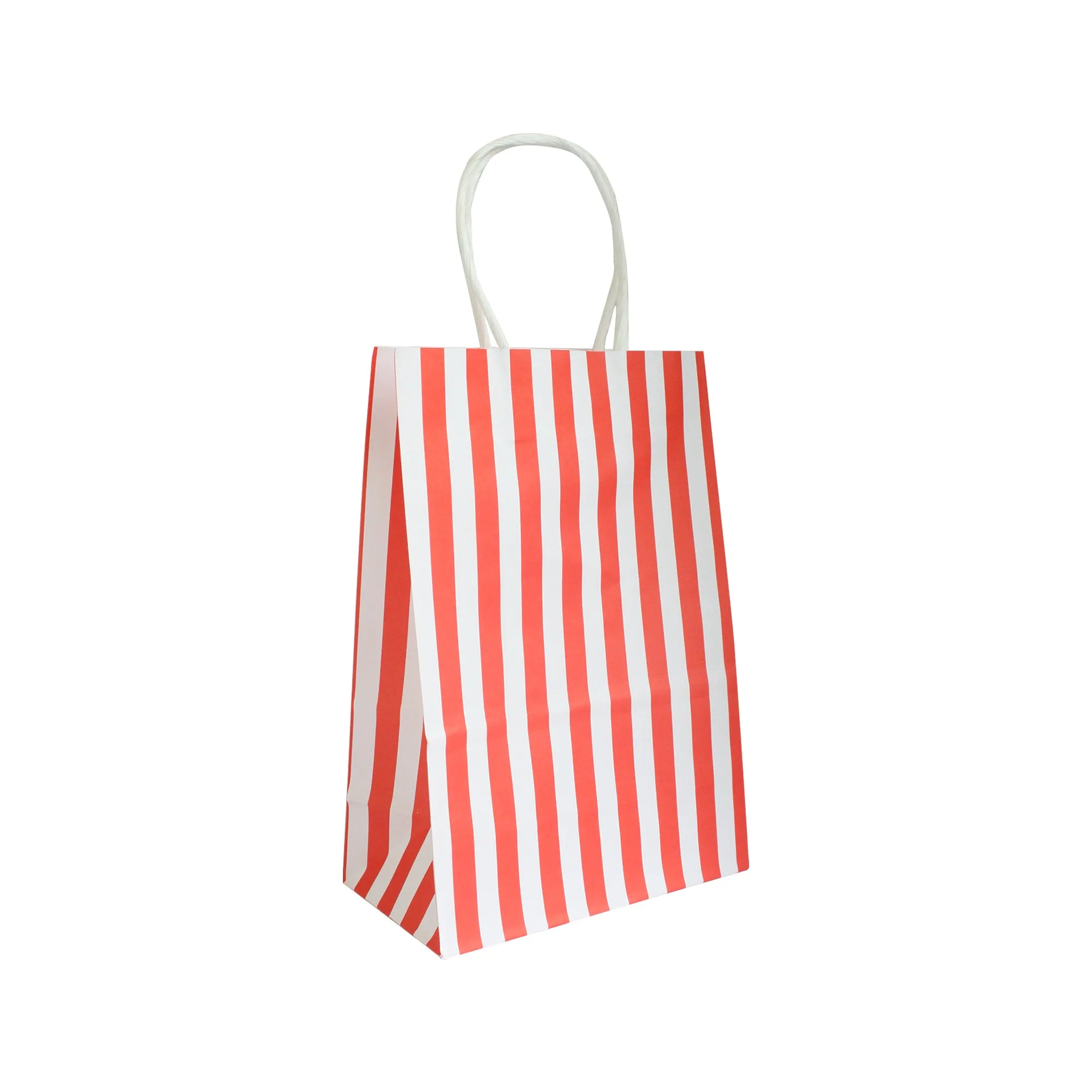 Striped Party Bags - Pack Of 12 (Colours Available)