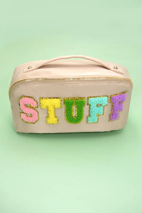 Stuff Beige Travel Bag