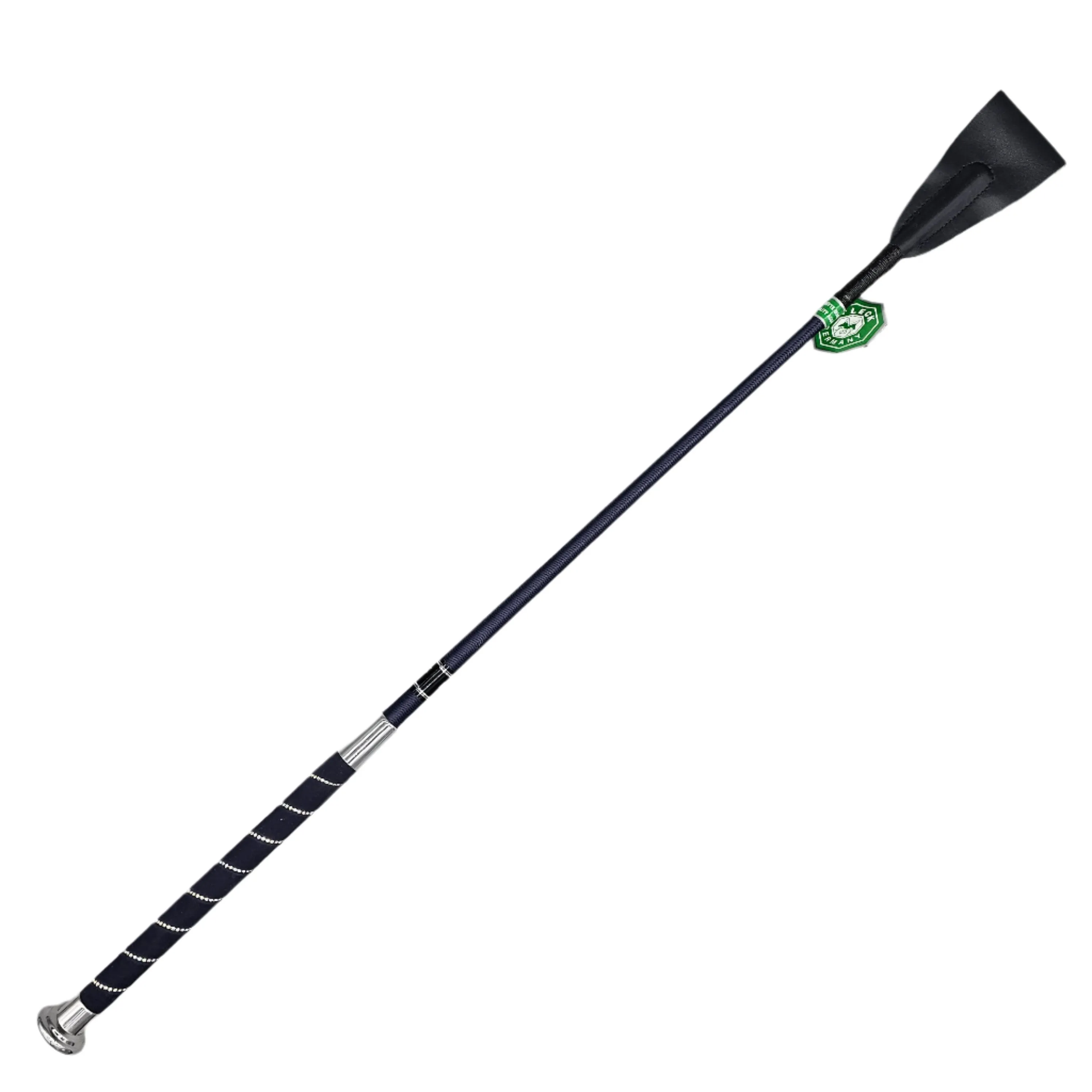 Swarovski and Nubuck handled Riding Crop