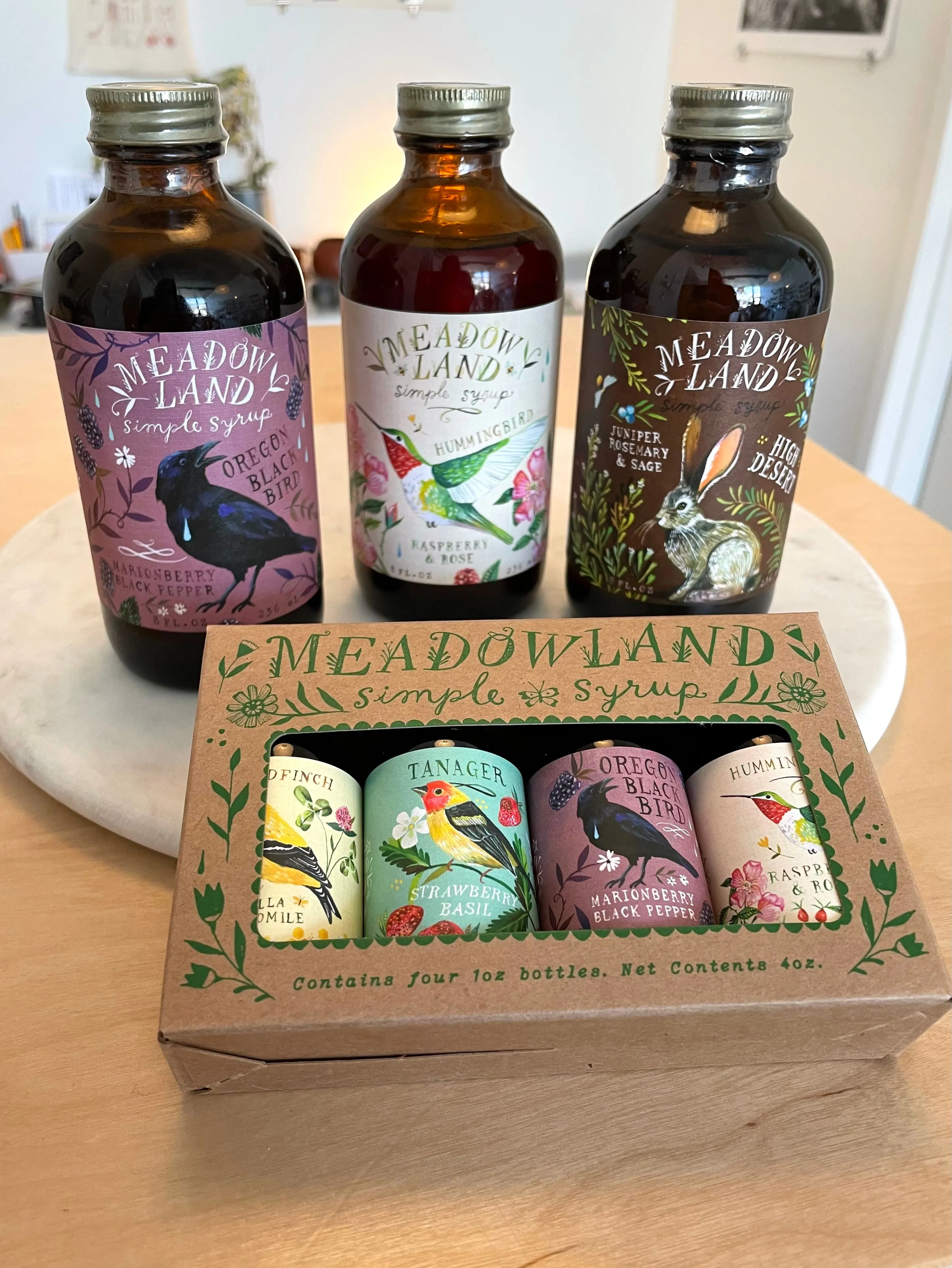 Syrup Sampler Set – Sweet Bird