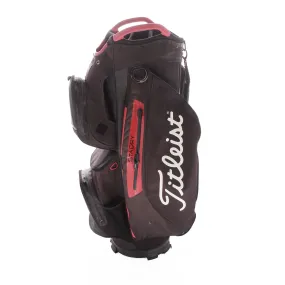 Titleist Second Hand Cart Bag - Black/Red