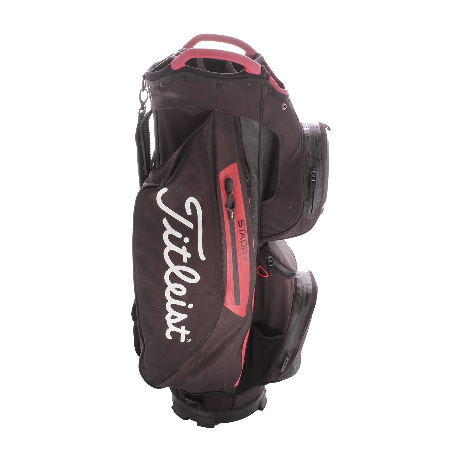 Titleist Second Hand Cart Bag - Black/Red