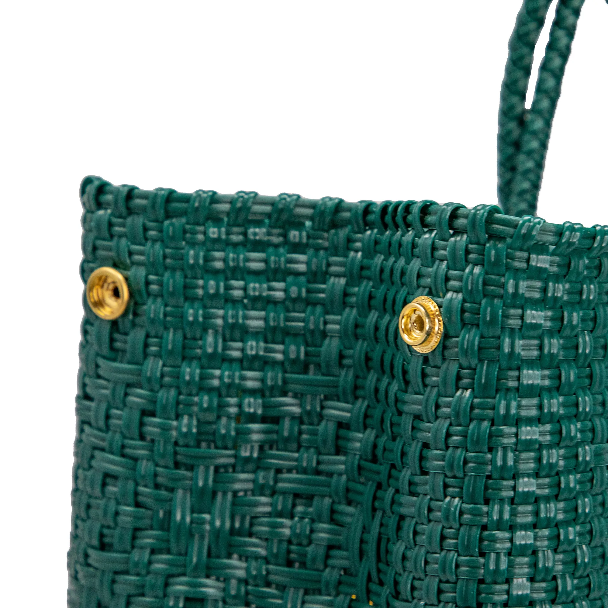 Travel Emerald Green Tote with Clutch